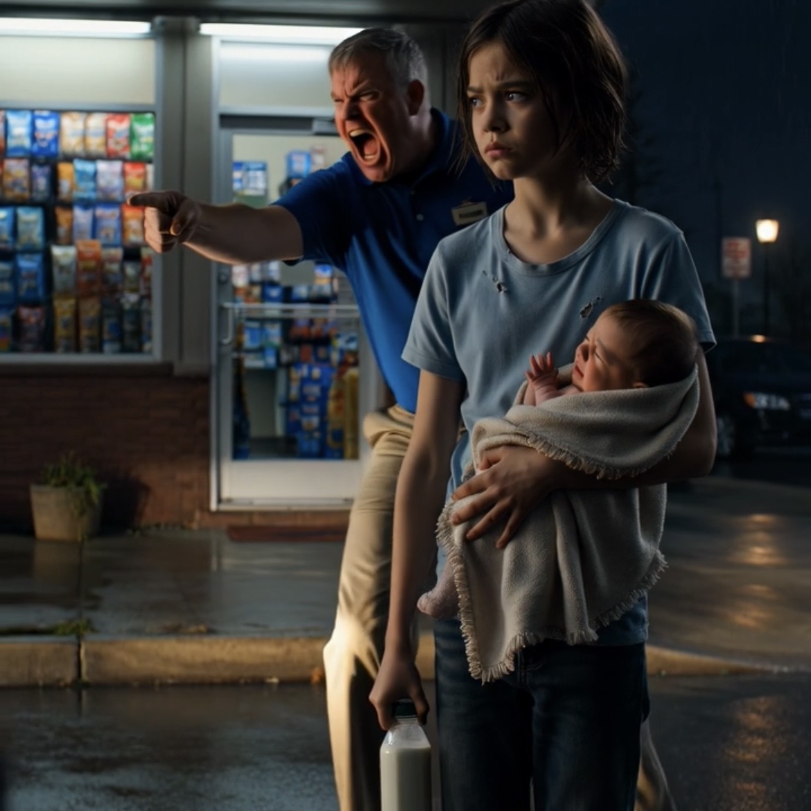 The Milk She Couldn’t Pay For